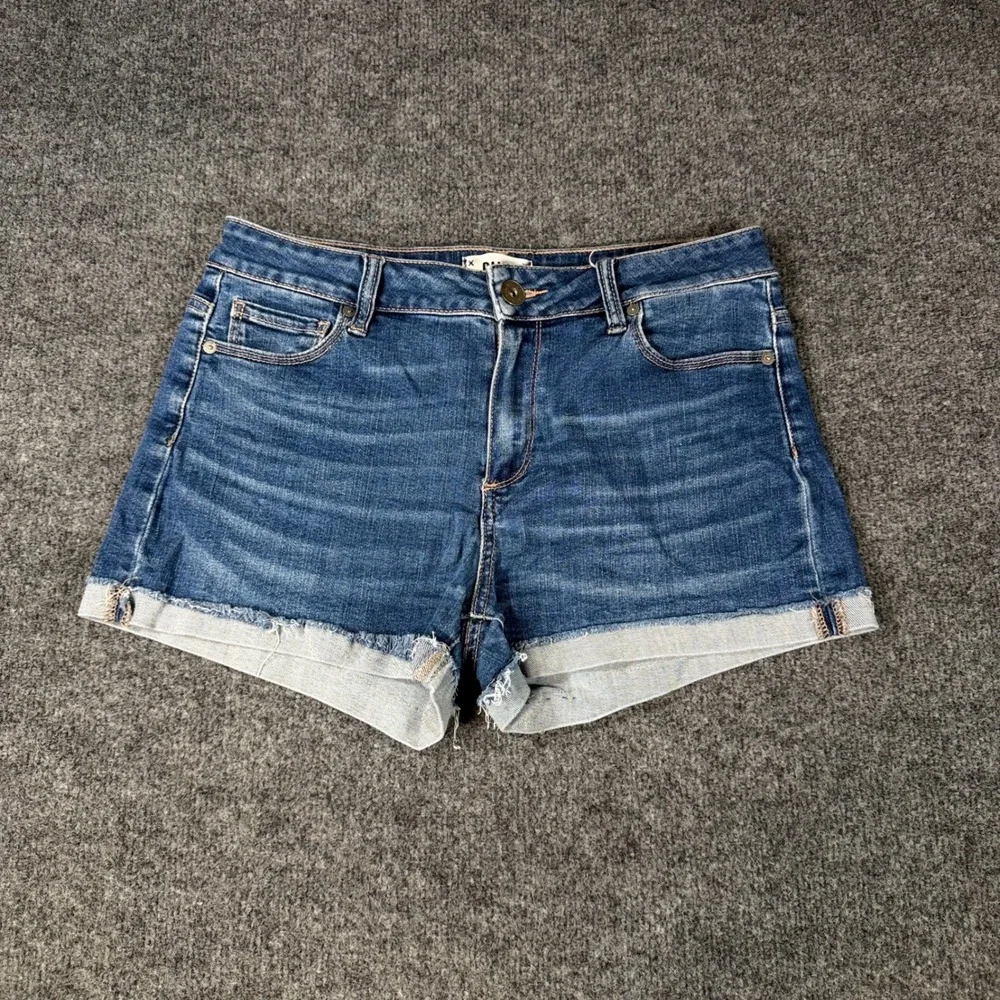 Paige Jimmy Jimmy Denim Shorts Cutoff Raw Hem Boyfriend Blue Jeans 28 Womens